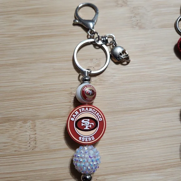 San Francisco 49ers Keychain Set - Picture 2 of 4
